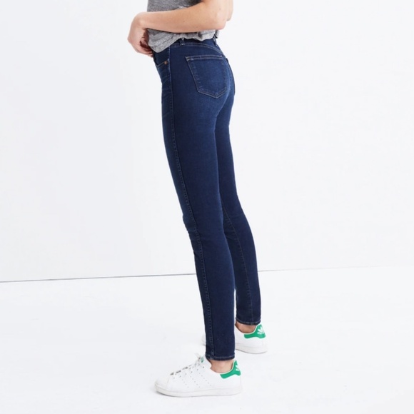 Madewell 10" High-Rise Skinny Jeans in Hayes Wash - Size 27 - Picture 4 of 16